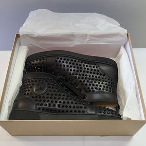 Christian Louboutin High Top Spikes Sneakers